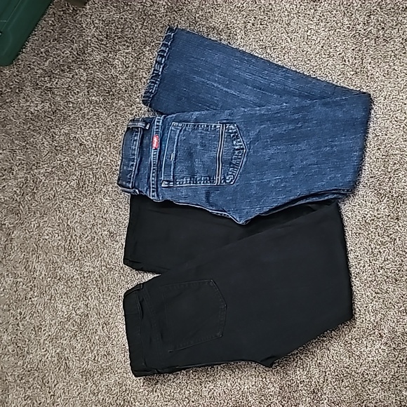 Boys lot 2 pairs pants/jeans - Picture 1 of 3